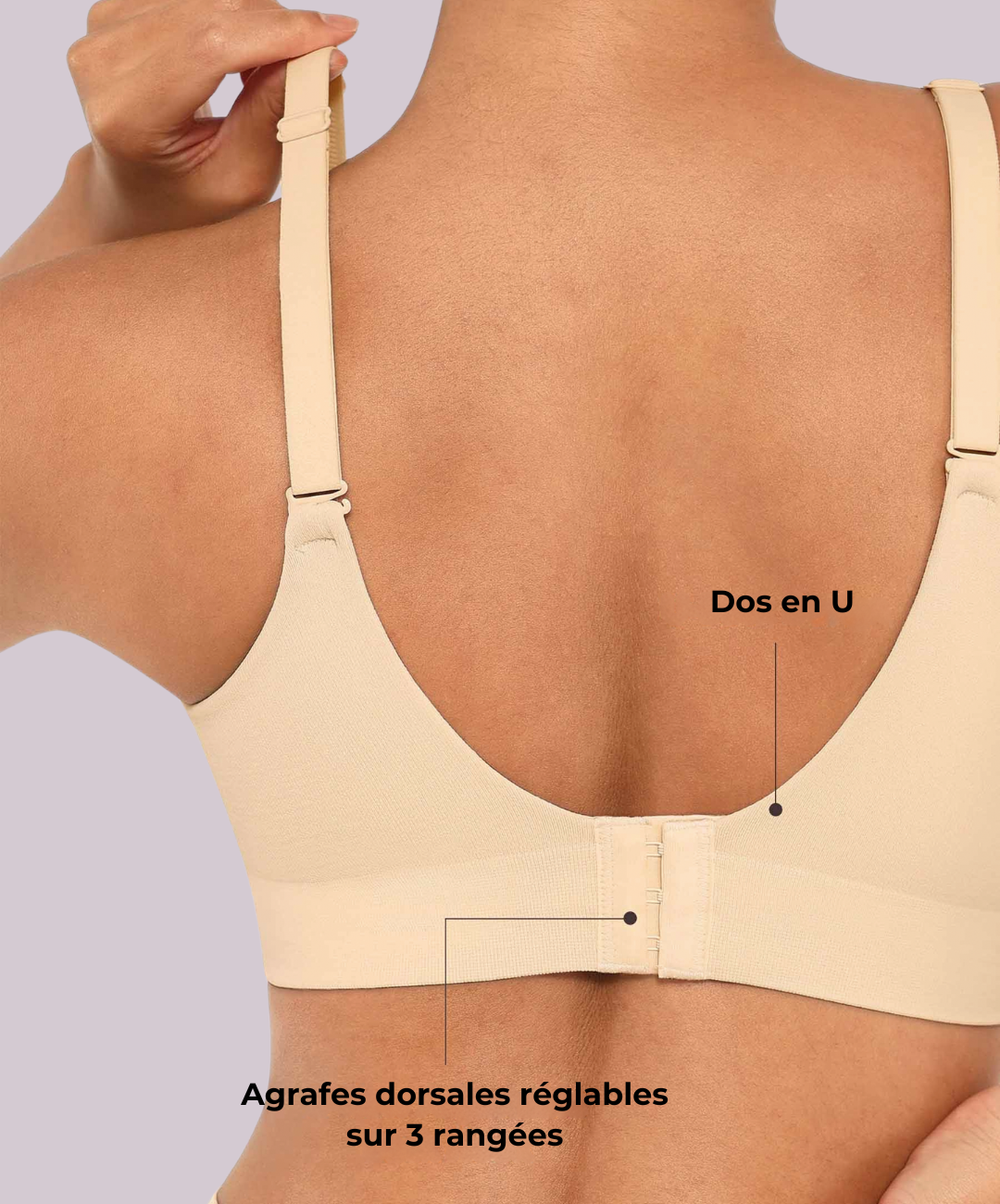 L’iconique ~ Soutien-Gorge Liftant Sans Armature